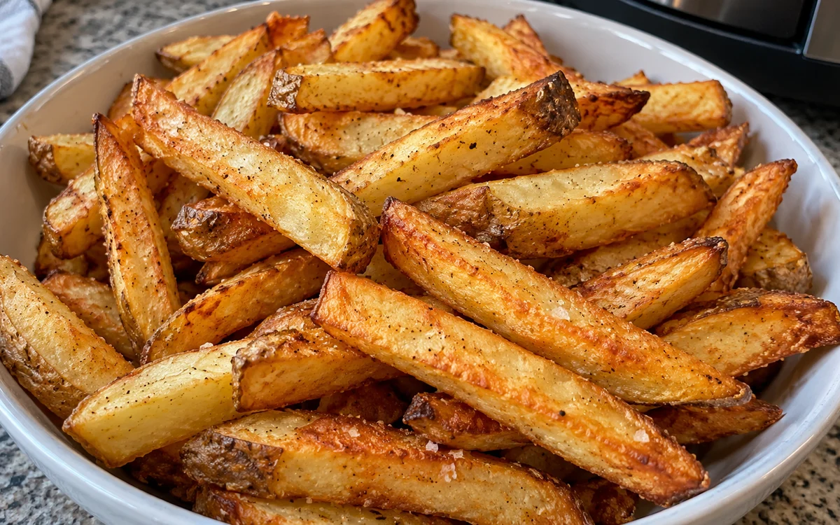 Domácí hranolky z horkovzdušné fritézy