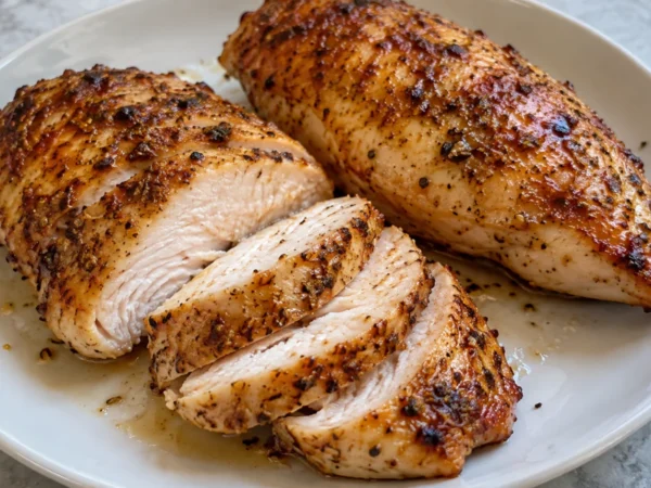 Šťavnatá kuřecí prsa z horkovzdušné fritézy